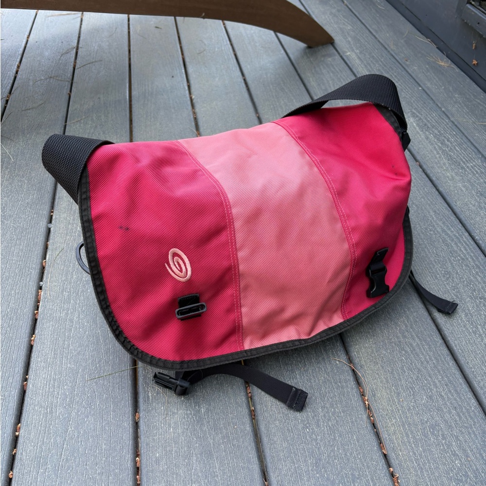 Timbuk2 Sporty Red and Pink Messenger Bag